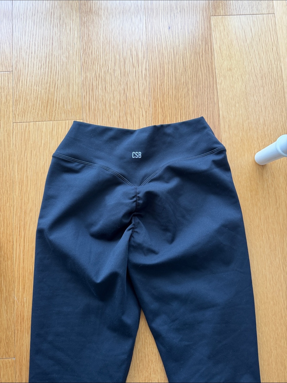 Women's Black High-Waist Active Leggings